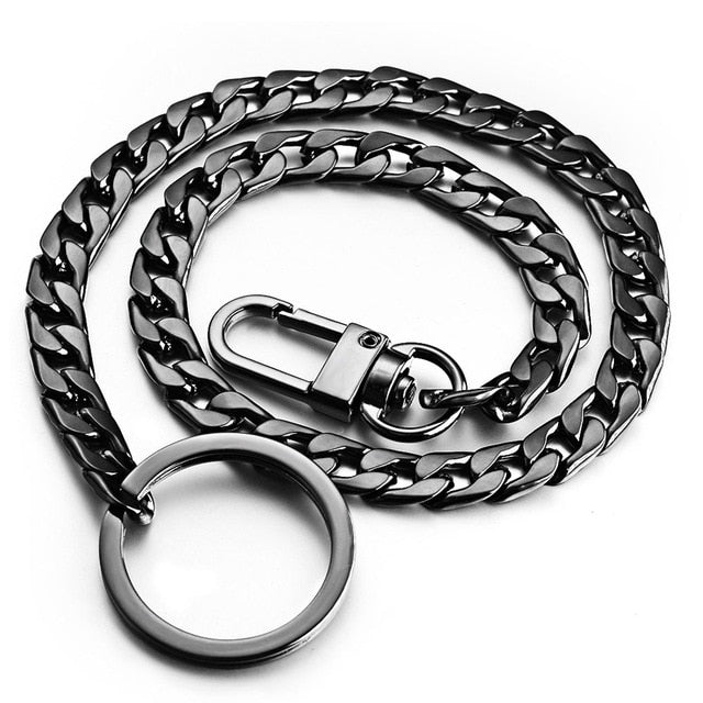 40cm Key Chains Metal Wallet Belt Chain