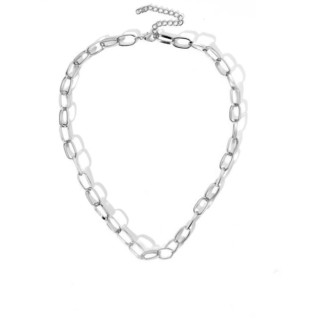 Punk Miami Cuban Choker Necklace Collar