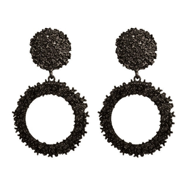 Women Earrings Girls Exaggerated Modern Fashion Drop