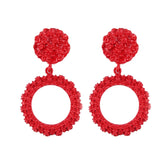 Women Earrings Girls Exaggerated Modern Fashion Drop