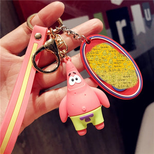 2020 Cute Creative Keychain Spongebob  Pendant