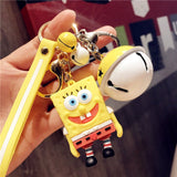 2020 Cute Creative Keychain Spongebob  Pendant