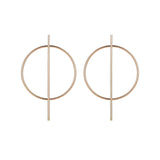 Fashion Statement Earrings 2020 Big Geometric Round Earrings For Women Hanging Dangle Earrings Drop Earing Modern Female Jewelry