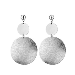 Fashion Statement Earrings 2020 Big Geometric Round Earrings For Women Hanging Dangle Earrings Drop Earing Modern Female Jewelry