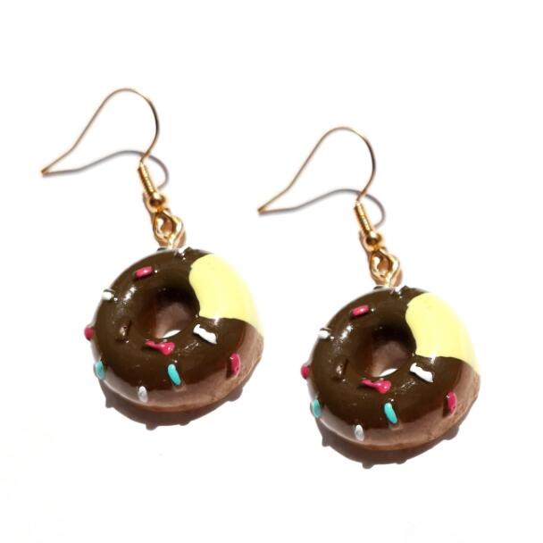 Earring For Women Resin Drop Custom Made Handmade Cute Girls