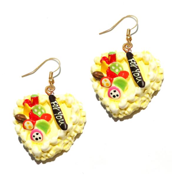 Earring For Women Resin Drop Custom Made Handmade Cute Girls