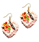 Earring For Women Resin Drop Custom Made Handmade Cute Girls