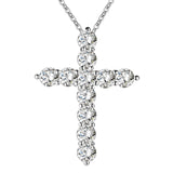 Crystal Zircon stone pendant necklace