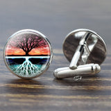 Life Suit Shirt Silver Cufflinks Accessories For Men