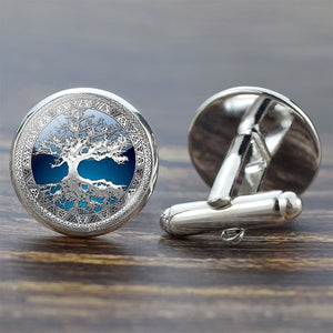 Life Suit Shirt Silver Cufflinks Accessories For Men