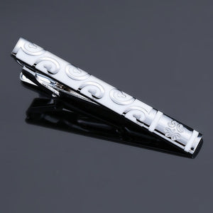 2020 New high quality enamel men's wedding tie clip