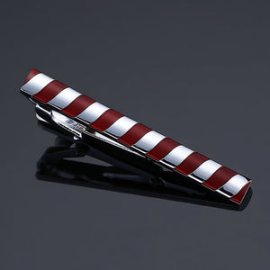 2020 New high quality enamel men's wedding tie clip