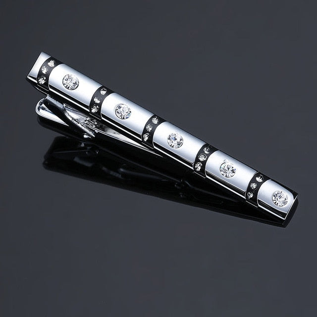 2020 New high quality enamel men's wedding tie clip