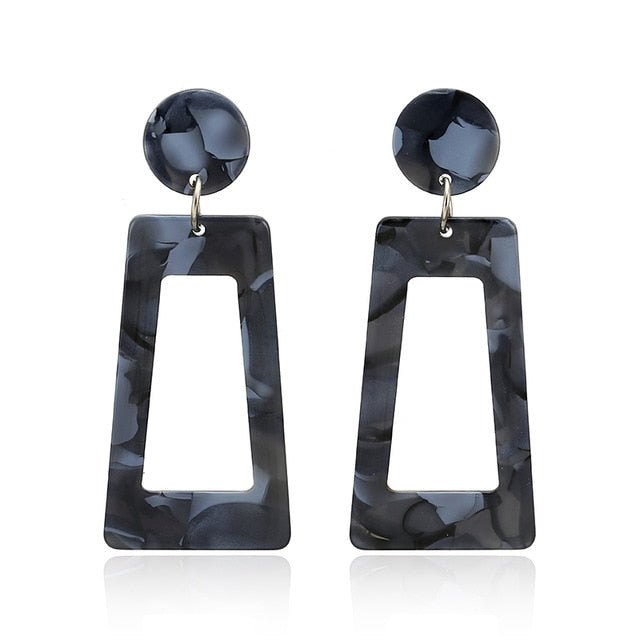 Acrylic Earrings 2020 Big Statement Earrings for Women