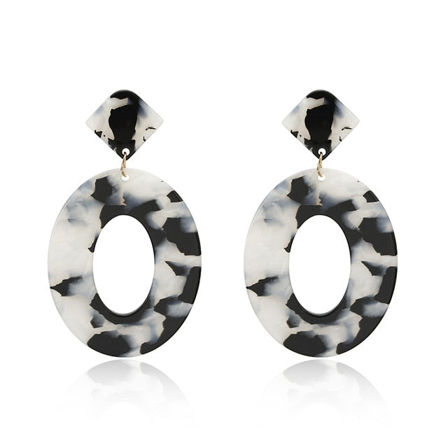 Acrylic Earrings 2020 Big Statement Earrings for Women