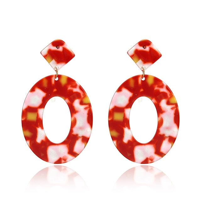 Acrylic Earrings 2020 Big Statement Earrings for Women