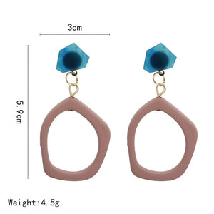 Acrylic Earrings 2020 Big Statement Earrings for Women