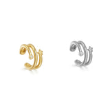 2020 New Fashion Pearl Small Earcuffs Clip Earrings for Women