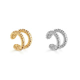 2020 New Fashion Pearl Small Earcuffs Clip Earrings for Women