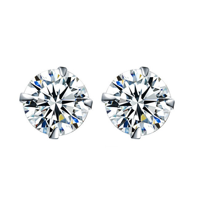 Sterling Silver Stud Earrings For women