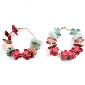 2020 New Handmade Flower  Earrings for Women