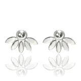 New Crystal Flower Drop Earrings for Women