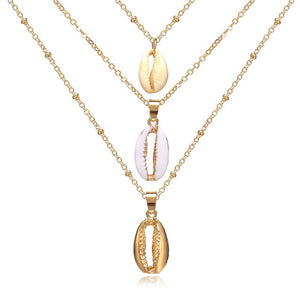 Multilayer Crystal Moon Necklaces & Pendants For Women