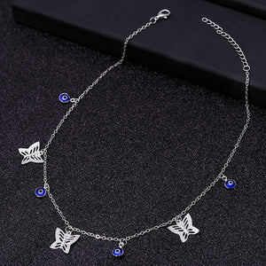 Small Animal Butterfly Stars Chain Necklaces for Women