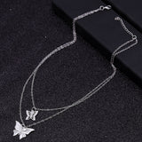 Small Animal Butterfly Stars Chain Necklaces for Women