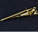 High-quality Tie Clips Men's Classic Trendy Suit Necktie