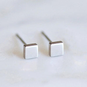 3Color Korean Style Stainless Steel Earrings For Women