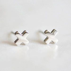 3Color Korean Style Stainless Steel Earrings For Women