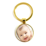 Personalized Custom Keychain Photo Mum Dad Baby