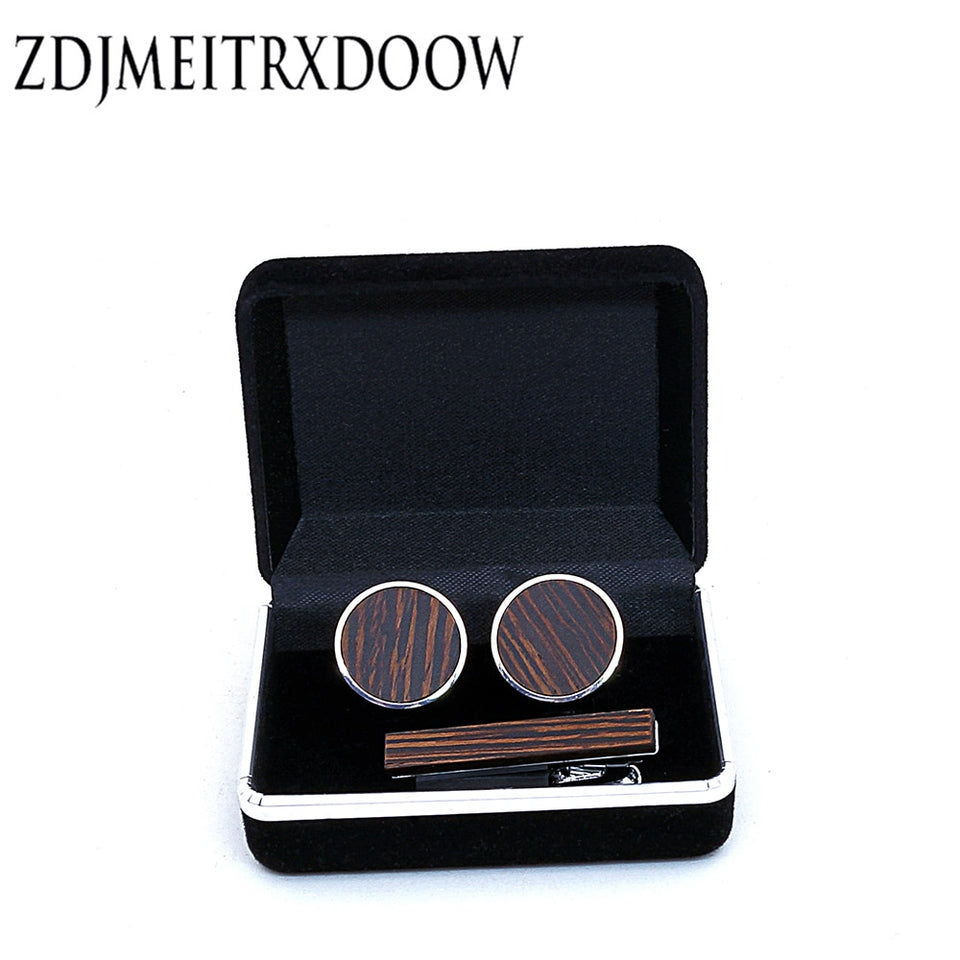 Novelty Wooden cuff links